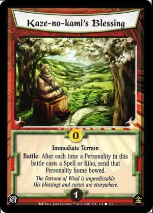 Kaze-no-kami's Blessing