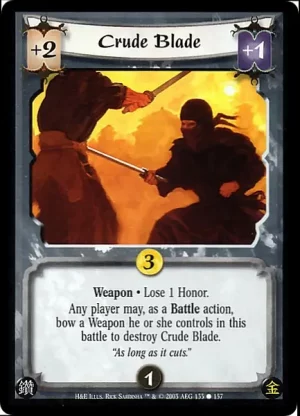 Crude Blade