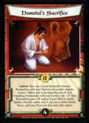 Domotai's Sacrifice