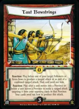 Taut Bowstrings