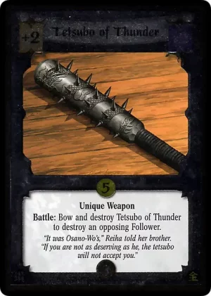 Tetsubo of Thunder FOIL