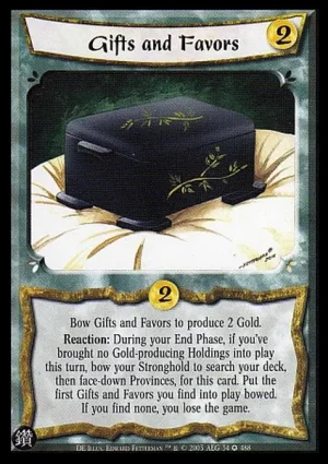 Gifts and Favors