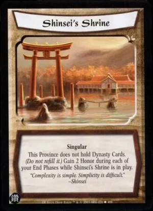 Shinsei's Shrine FOIL