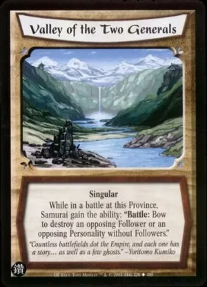 Valley of the Two Generals