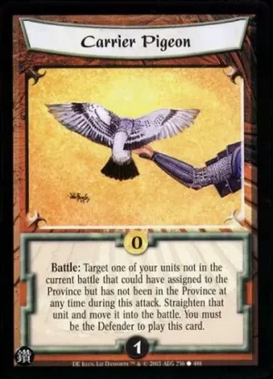 Carrier Pigeon