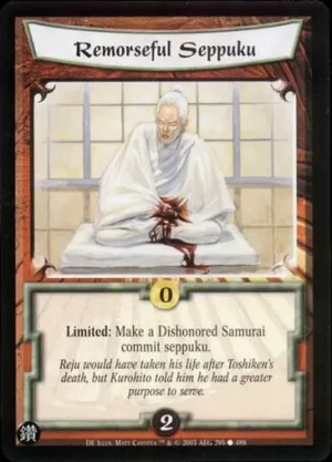 Remorseful Seppuku