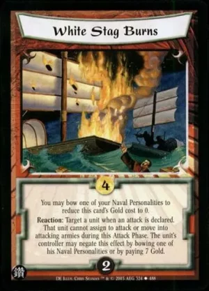 White Stag Burns