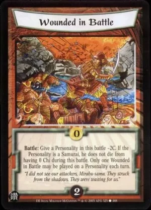 Wounded in Battle