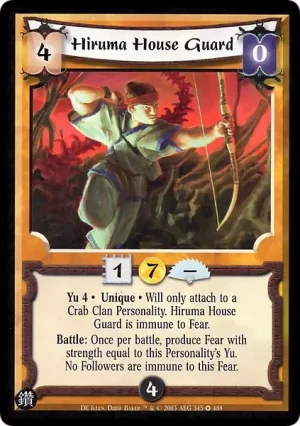 Hiruma House Guard FOIL