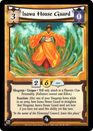 Isawa House Guard FOIL
