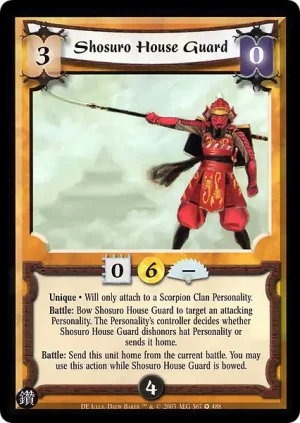 Shosuro House Guard FOIL