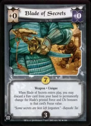 Blade of Secrets