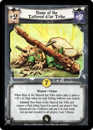 Bone of the Tattered Ear Tribe