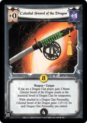 Celestial Sword of the Dragon