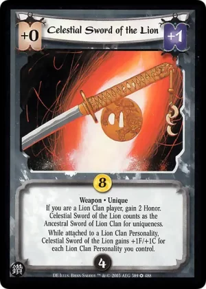 Celestial Sword of the Lion