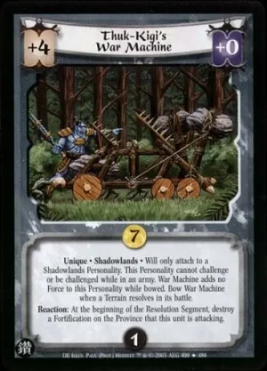 Thuk-Kigi's War Machine