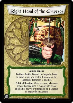 Right Hand of the Emperor