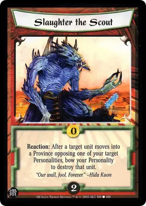 Slaughter the Scout