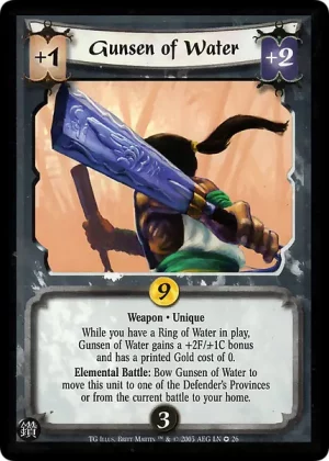 Gunsen of Water (LN26)