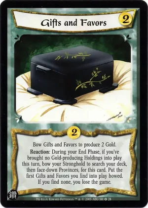 Gifts and Favors (SH28)