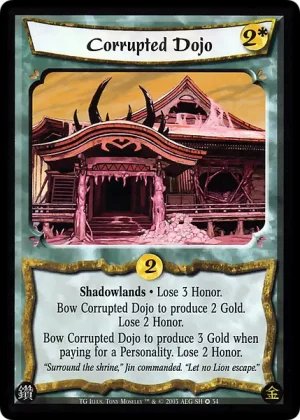 Corrupted Dojo (WoC; SH34)