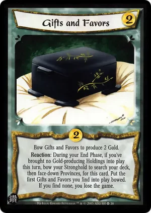 Gifts and Favors (SH38)