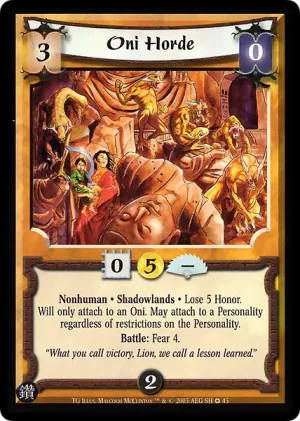 Oni Horde (SH45)