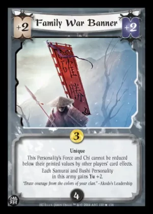 Family War Banner