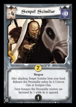 Senpet Scimitar