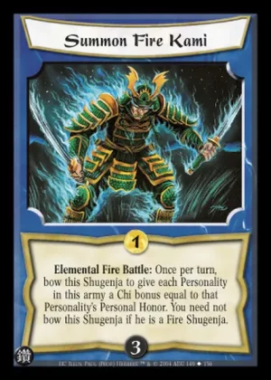 Summon Fire Kami