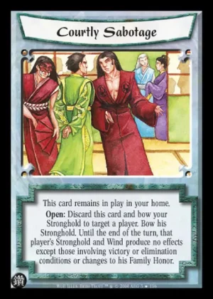 Courtly Sabotage