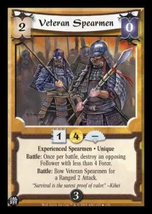 Veteran Spearmen XP