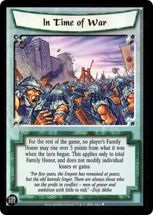 In Time of War (alt art)