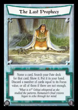The Last Prophecy FOIL