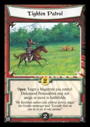 Tighten Patrol