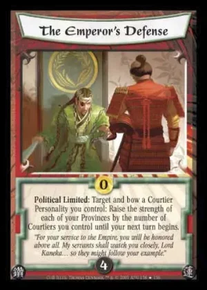 The Emperor’s Defense