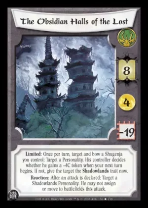 The Obsidian Hall of the Lost