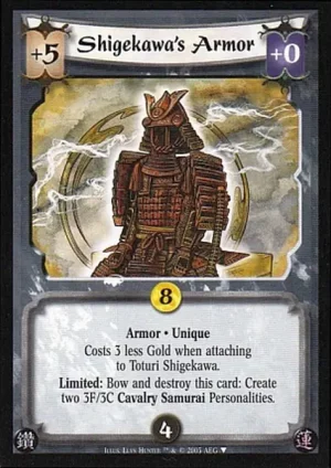 Shigekawa's Armor