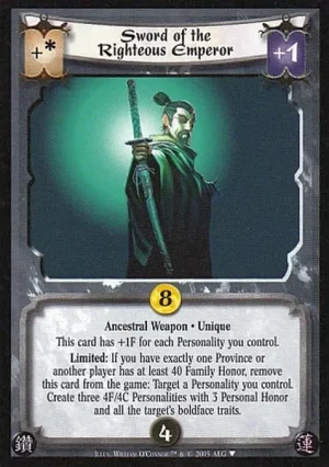 Sword of the Righteous Emperor