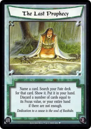 The Last Prophecy ***alt flavor text