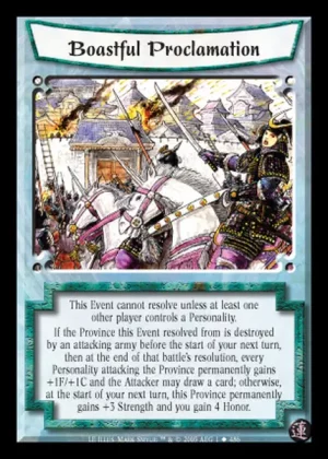 Boastful Proclamation
