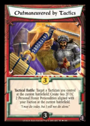 Outmaneuvered by Tactics