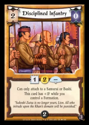 Disciplined Infantry
