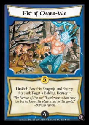 Fist of Osano-Wo FOIL