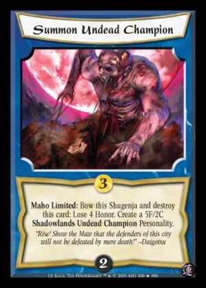 Summon Undead Champion