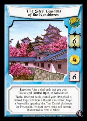 The Steel Gardens of the Kenshinzen