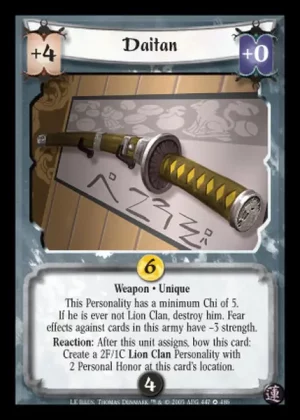 Daitan ***DAMAGED