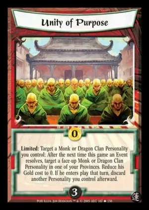 Unity of Purpose