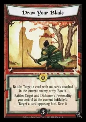 Draw Your Blade FOIL