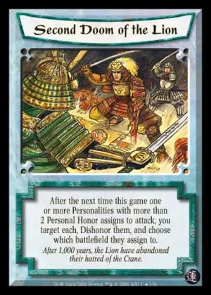 Second Doom of the Lion